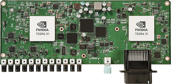 Il modulo Nvidia Drive PX.