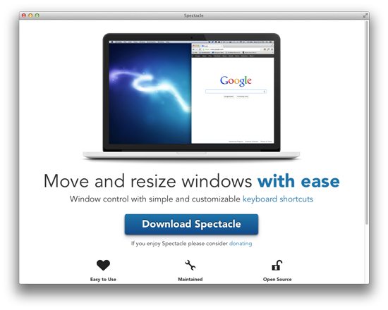 Spectacle mac os x download windows 10