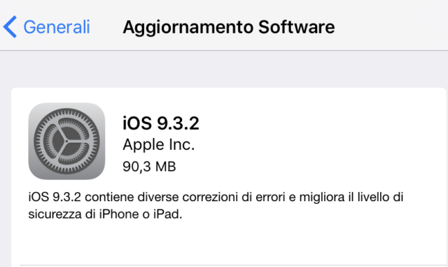 apple ipad ios 9.3.2