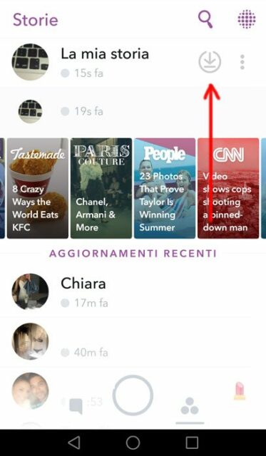 snapchat - storia