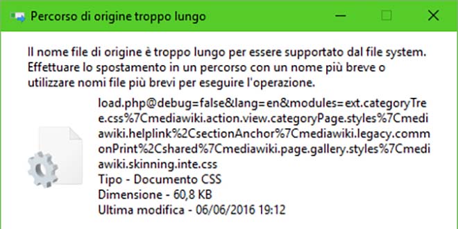 Eliminare File Con Nomi Troppo Lunghi Windows 10
