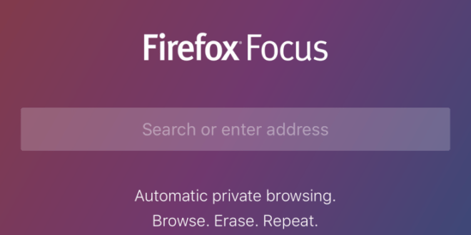 Firefox Focus: su iOS, arriva la versione in lingua italiana