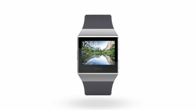 Fitbit Ionic display