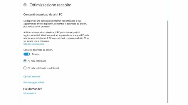 Come limitare la banda utilizzata da Windows Update - 3
