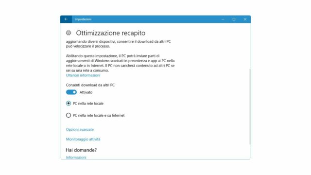 Come limitare la banda utilizzata da Windows Update - 5