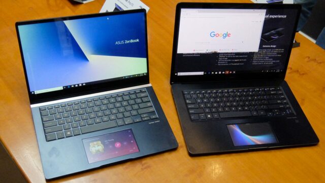 ZenBook Pro UX580 e UX480