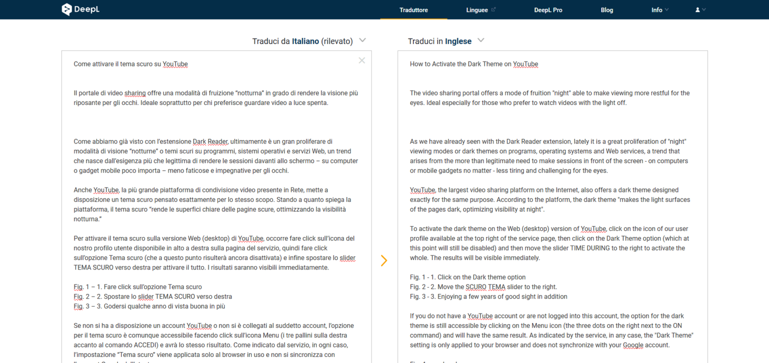 Come tradurre i documenti on-line con DeepL - PC Professionale