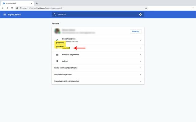 Recuperare una password salvata su Google Chrome