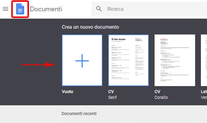 Le funzioni di Google Documenti: