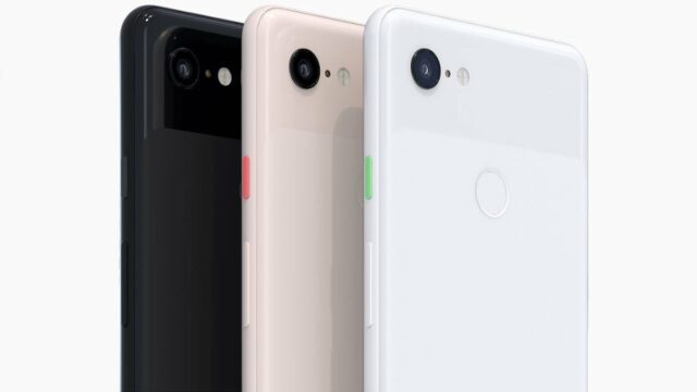 Le nuove colorazioni dei nuovi Google PIxel 3.