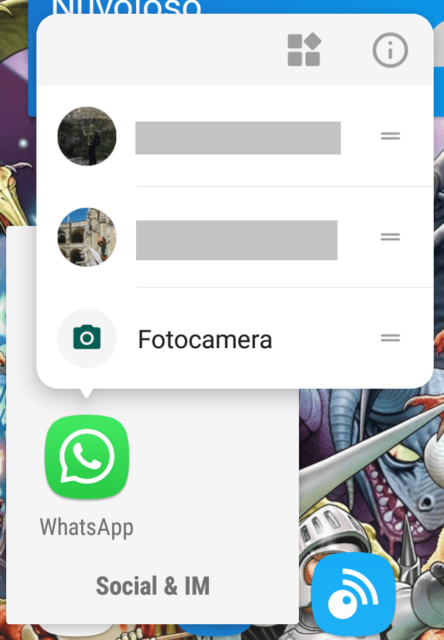 Scorciatoie app su Android - screenshot 4
