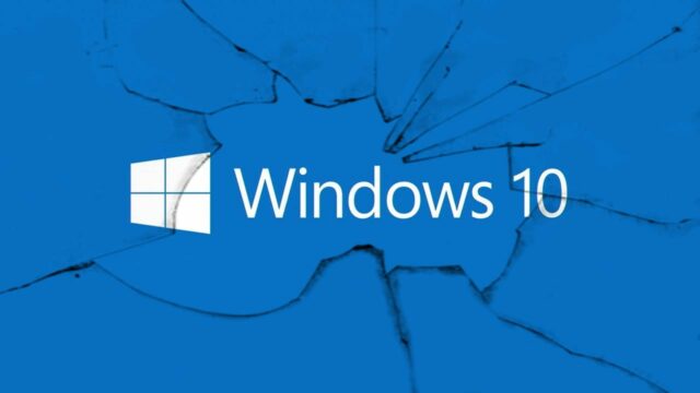Windows 10 rotto