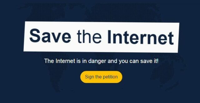 save the internet