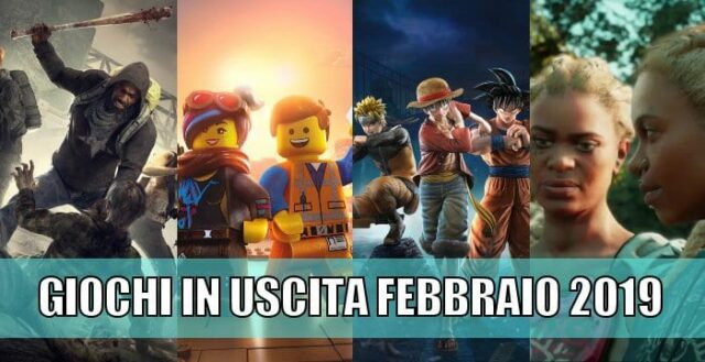 GIOCHI USCITA FEBBRAIO 2019