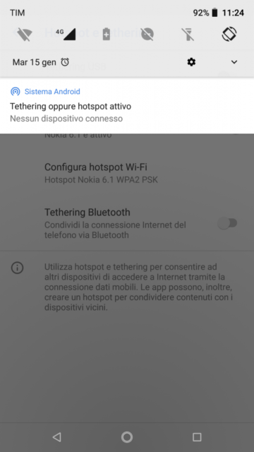 Hotspot WiFi su Android - immagine 6