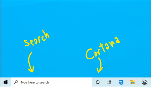 Windows Search e Cortana