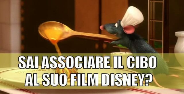cibo disney quiz