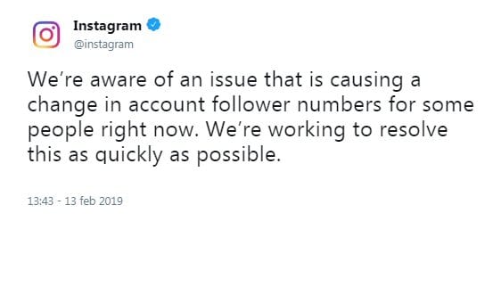 instagram follower eliminati perché