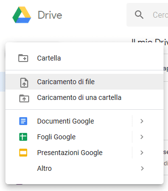 Converti PDF in DOCX tramite Documenti Google - 2