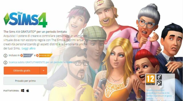 the sims 4 come ottenerlo gratis