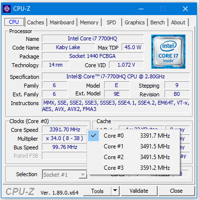 CPU-Z - 2