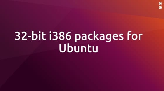 Ubuntu 32-bit