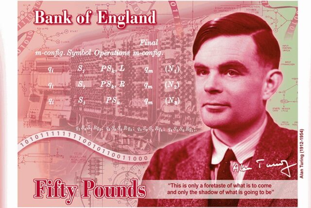 Banconota Alan Turing