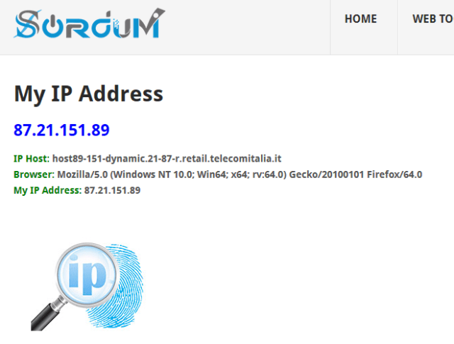 My IP Address