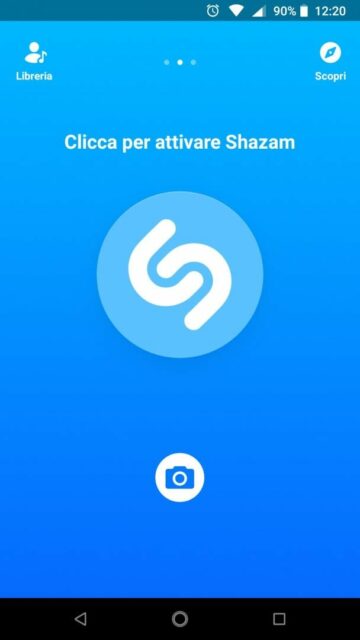 Shazam su Android - 1