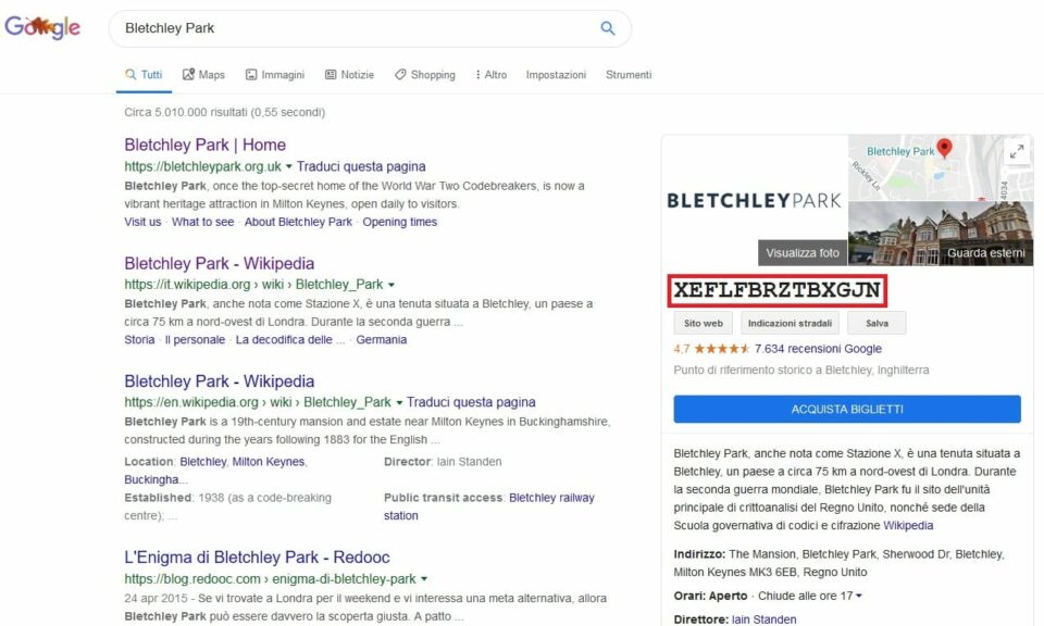 L’Easter Egg di Google dedicato al Bletchley Park PC Professionale