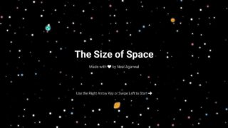 The Size of Space