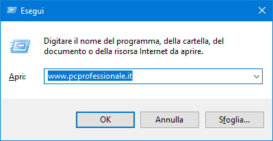 URL da Menu Start in Windows - 2