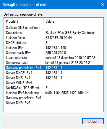 Indirizzo IP del Router - 3