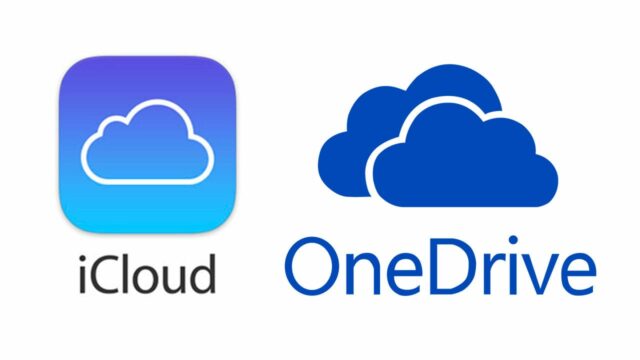 OneDrive e iCloud Drive