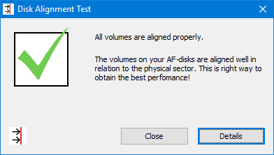 Disk Alignment Test - 2