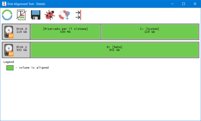 Disk Alignment Test - 3