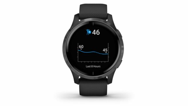 Il Garmin Venu fornisce una stima delle energie ricuperate e consumate nel corso della notte e della giornata. Dal dispositivo Ã¨ possibile visualizzare l'andamento delle proprie energie nel corso delle ultime 8 ore, mentre dall'app Garmin Connect Ã¨ possibile visualizzare lo storico completo.