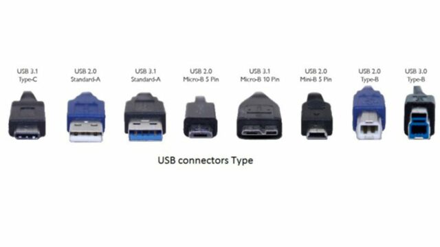 Nel corso degli anni sono proliferati i tipi di connettori utilizzati per far fronte alle caratteristiche dei differenti standard Usb.
