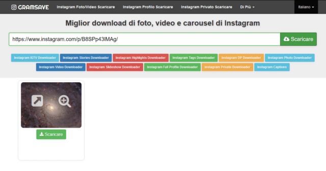 Download immagini da Instagram - 3