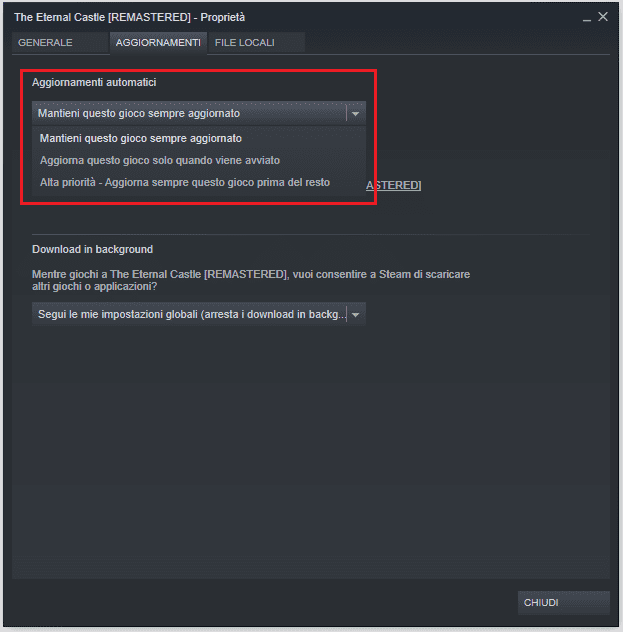 Steam, aggiornamenti limitati - 2