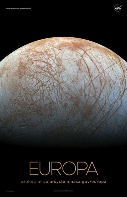 Poster NASA - Europa