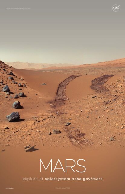 Poster NASA - Marte