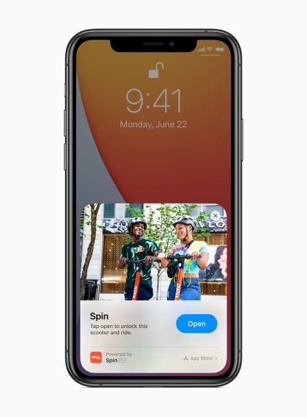 Apple iOS14 - App Clip