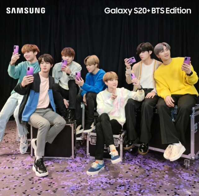 Samsung Galaxy S20+ BTS edition