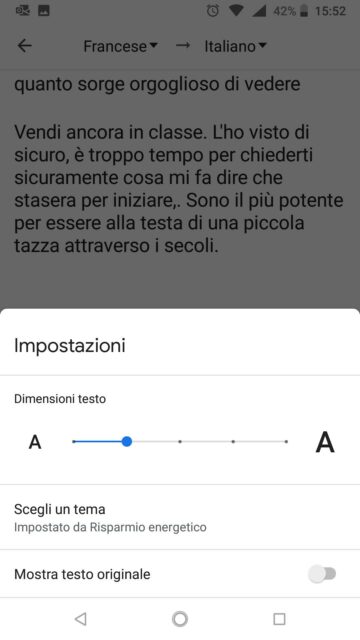 Google Traduttore - Trascrizione - 5