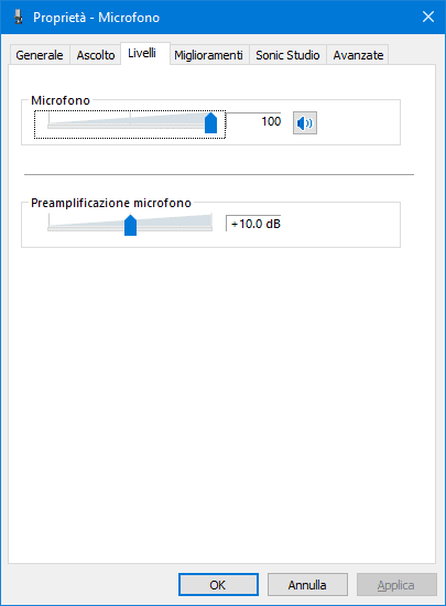 Microfono Windows - 3