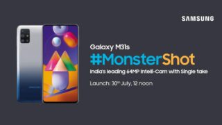 Samsung Galaxy M31s teaser