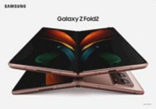 Samsung Galaxy Z Fold 2 render