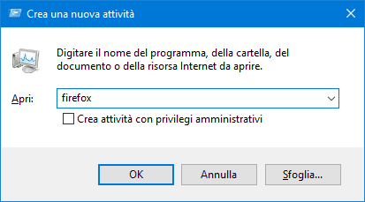 Gestione AttivitÃ  - Esegui - 2