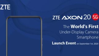 ZTE Axon 20 5G teaser